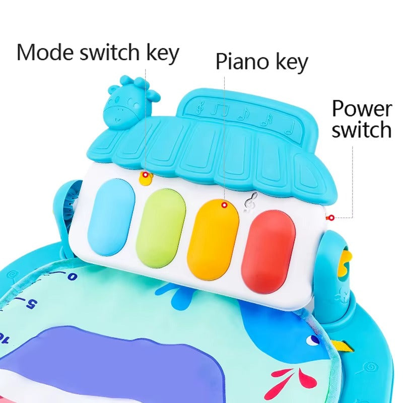 Baby Musical Play Mat & Activity Gym (0–36 Months)